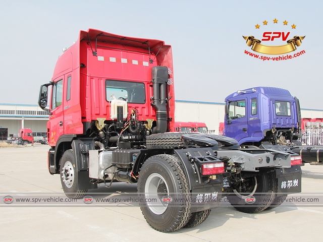 Back side view of JAC Towing Truc (300HP)
